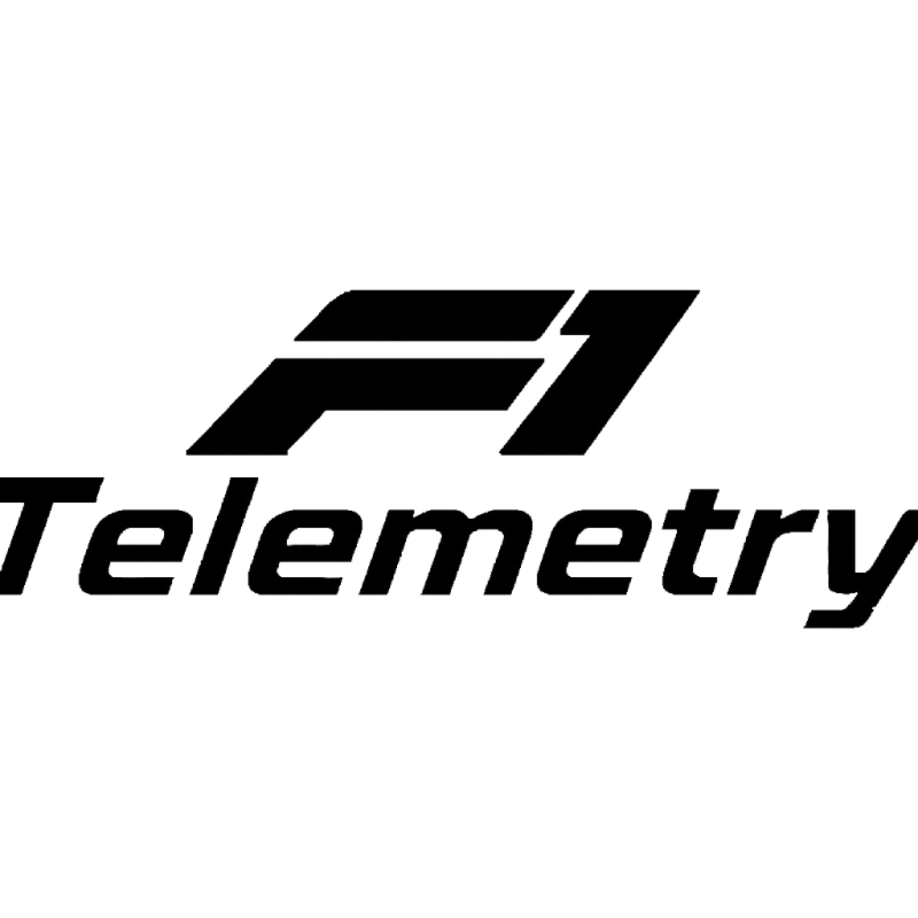 F1 Telemetry black logo
